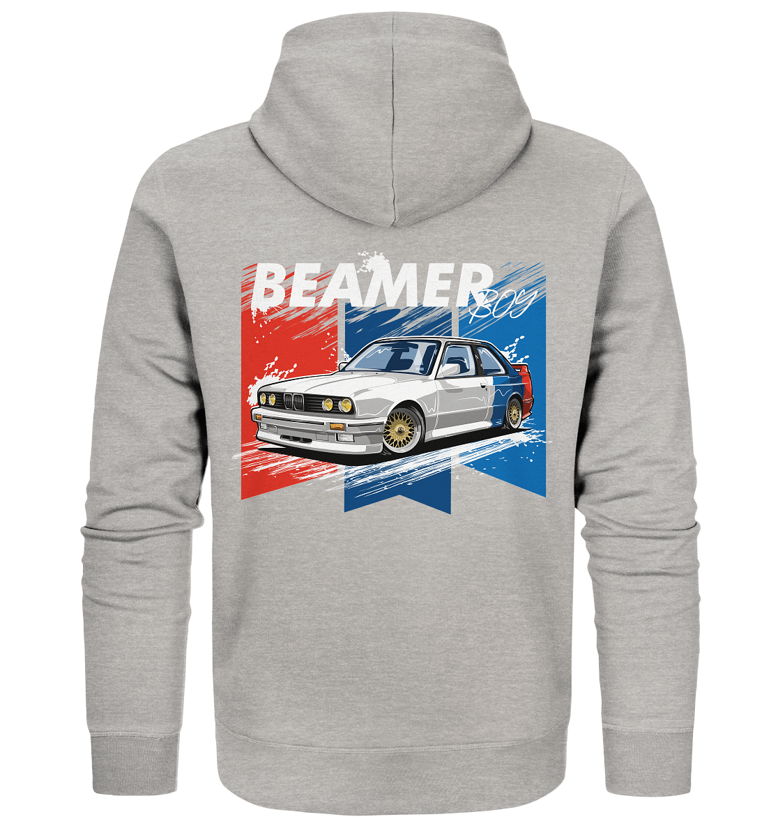 Beamer Boy E30 - Organic Zipper - MotoMerch.de