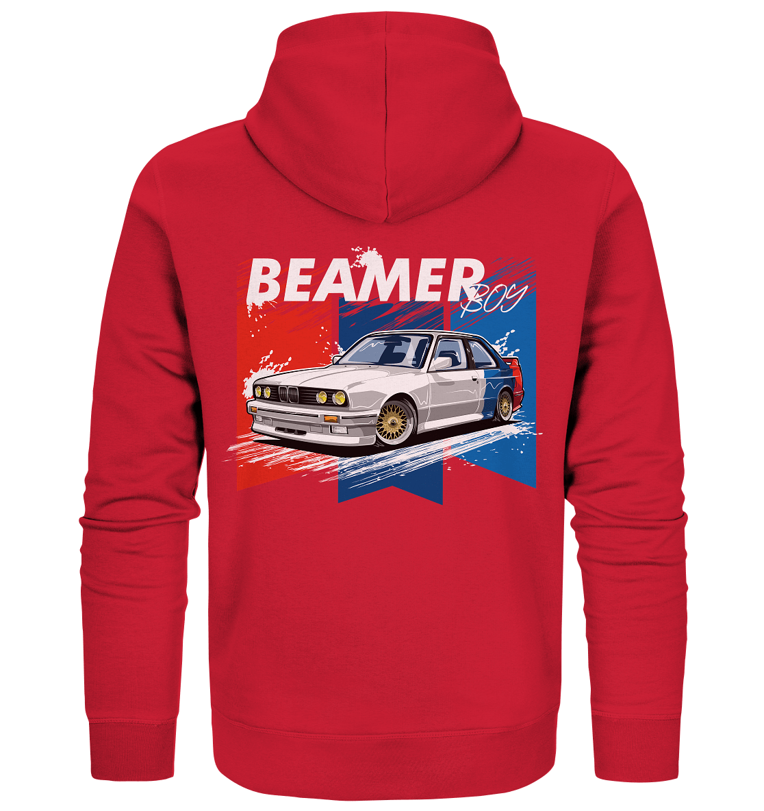 Beamer Boy E30 - Organic Zipper - MotoMerch.de