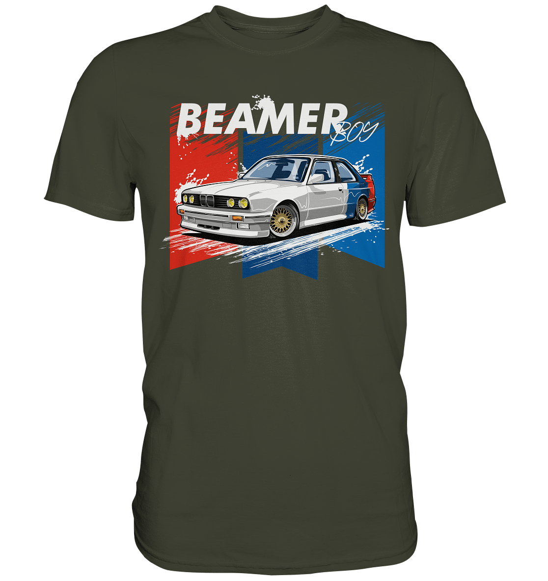 Beamer Boy E30 - Premium Shirt - MotoMerch.de
