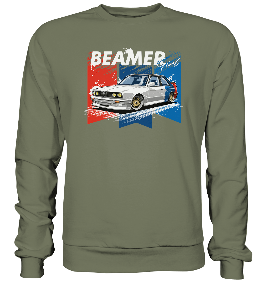 Beamer Girl E30 - Premium Sweatshirt - MotoMerch.de