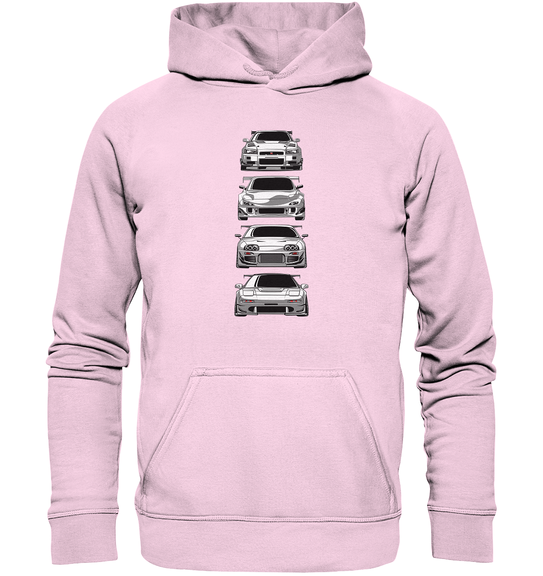 Black and White Legends - Basic Unisex Hoodie - MotoMerch.de