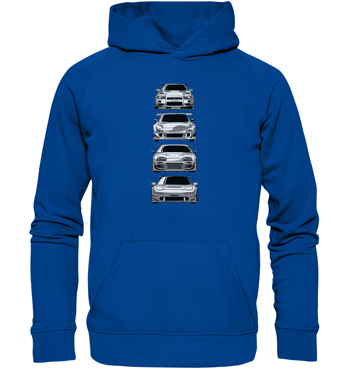 Black and White Legends - Basic Unisex Hoodie - MotoMerch.de