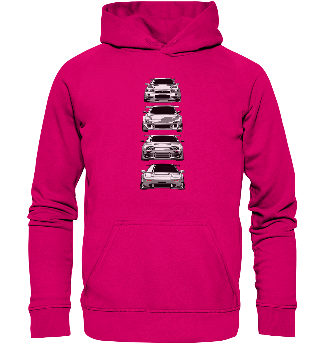 Black and White Legends - Basic Unisex Hoodie - MotoMerch.de