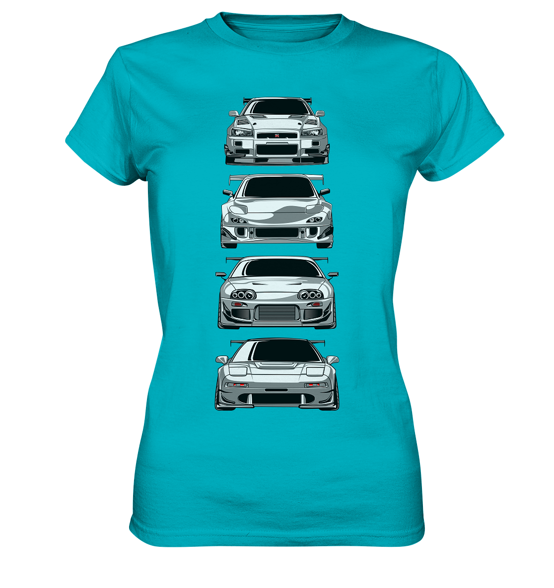 Black and White Legends - Ladies Premium Shirt - MotoMerch.de