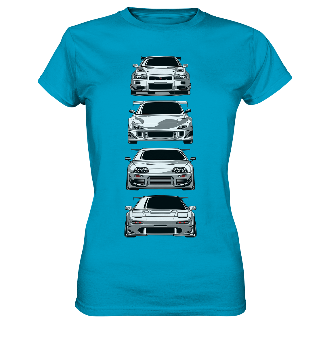 Black and White Legends - Ladies Premium Shirt - MotoMerch.de