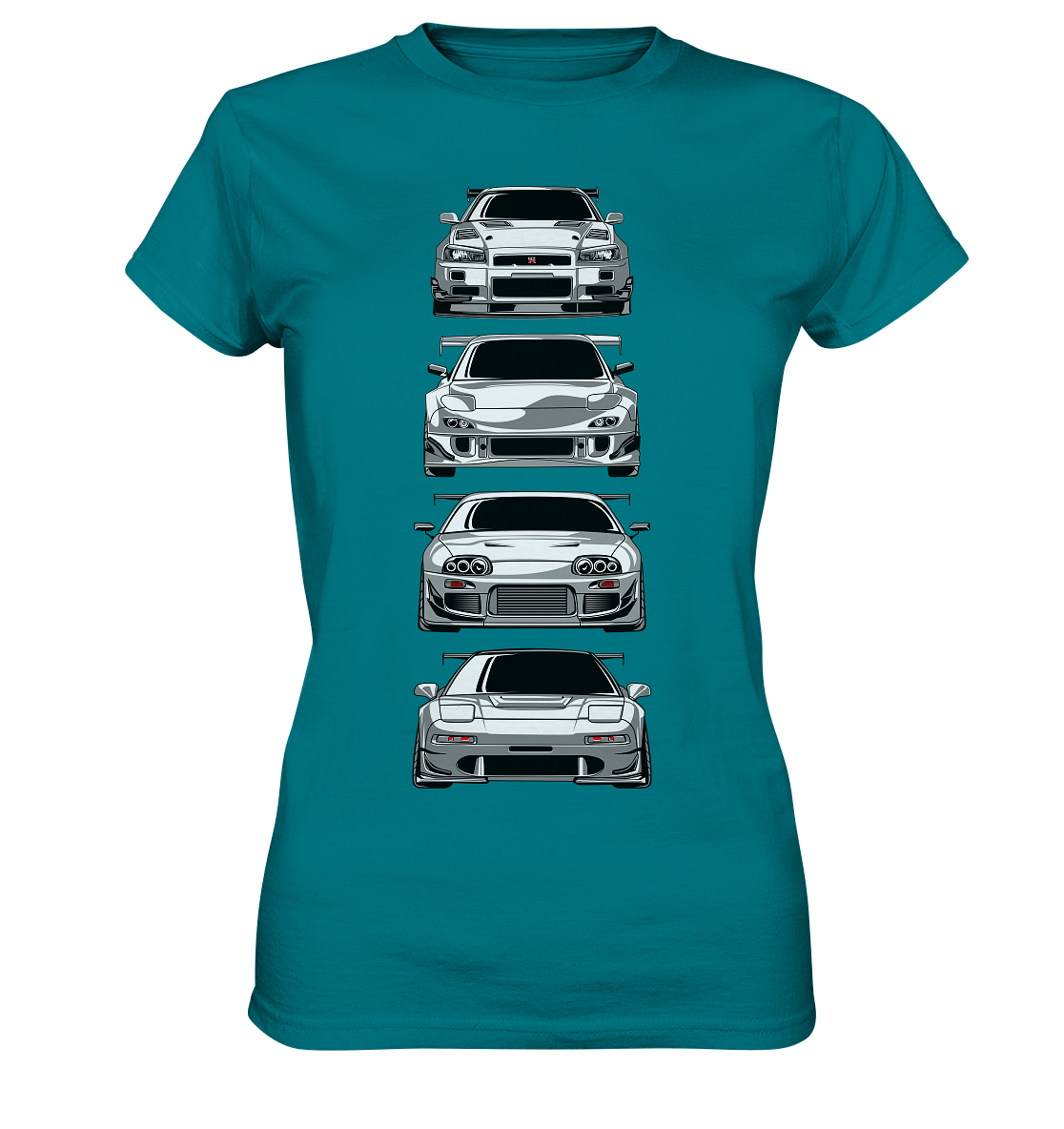 Black and White Legends - Ladies Premium Shirt - MotoMerch.de