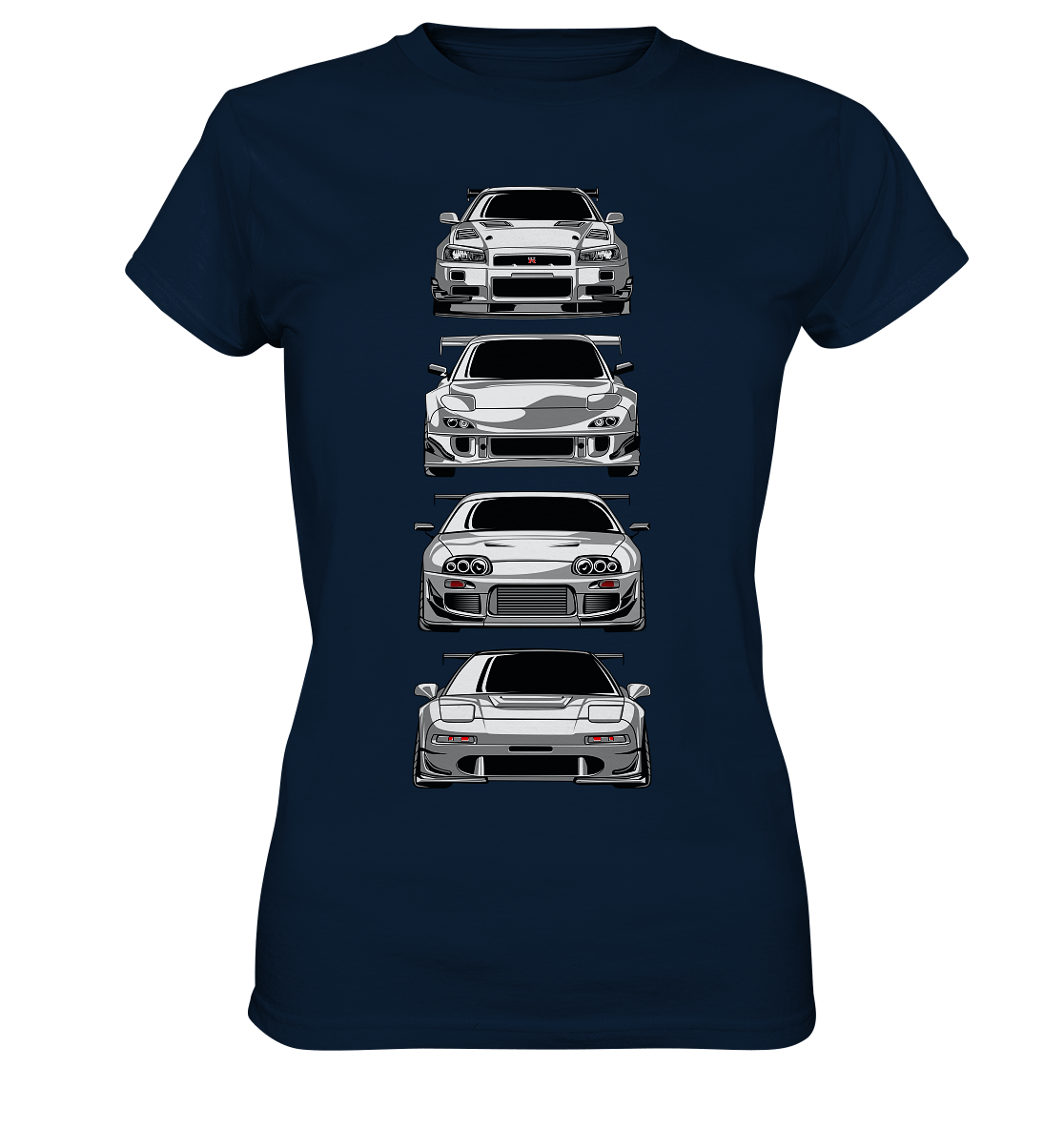 Black and White Legends - Ladies Premium Shirt - MotoMerch.de