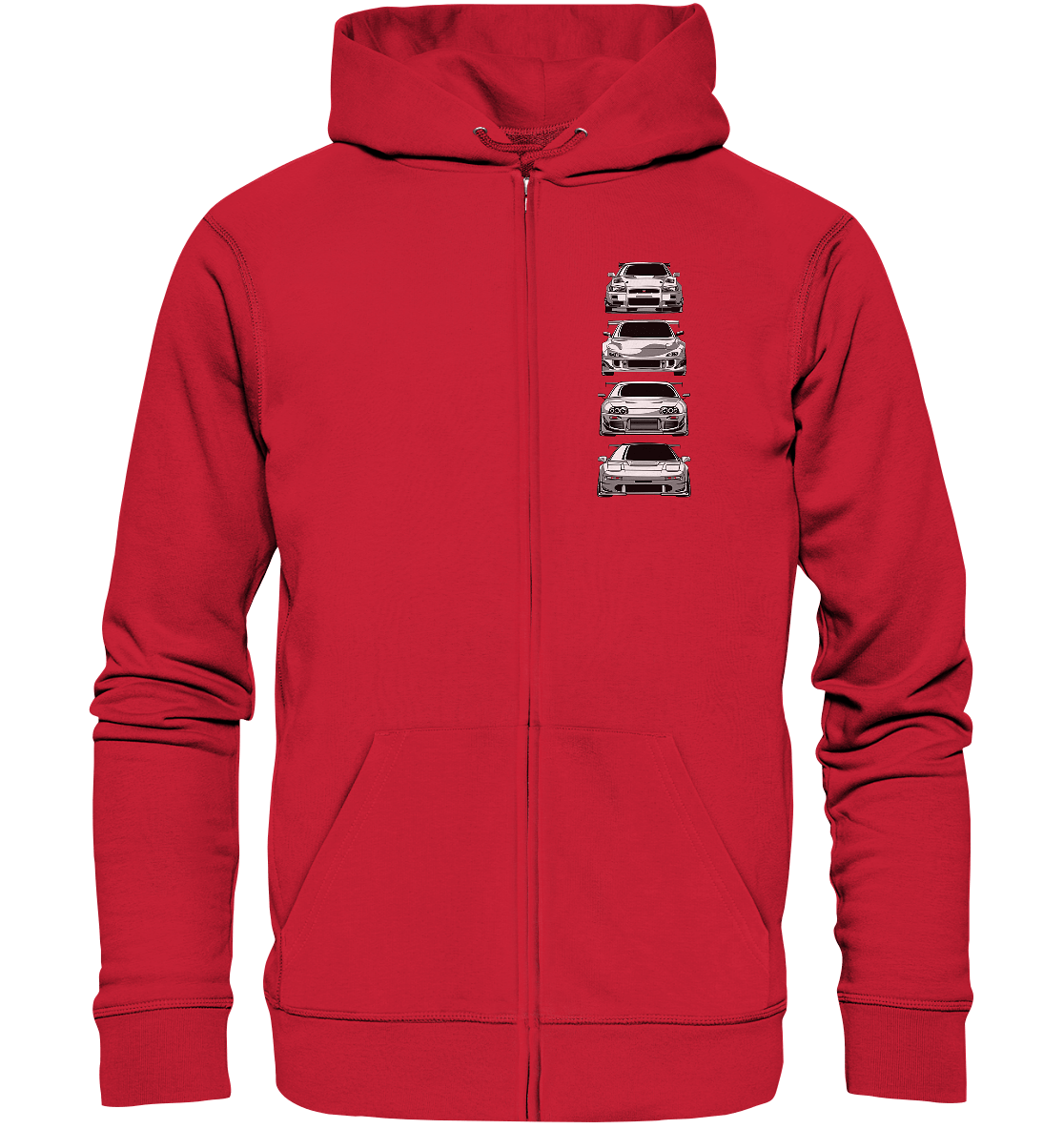 Black and White Legends - Organic Zipper - MotoMerch.de