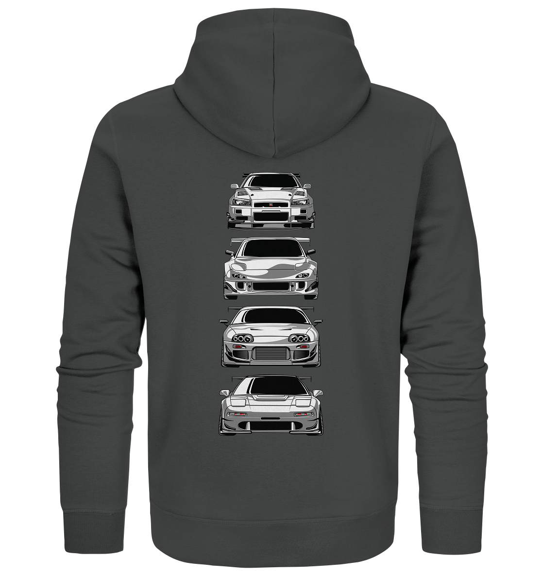 Black and White Legends - Organic Zipper - MotoMerch.de