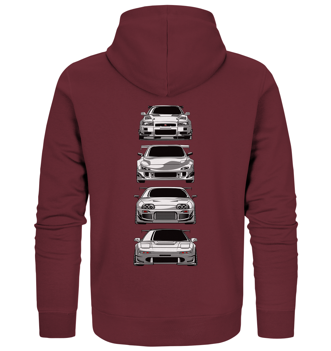 Black and White Legends - Organic Zipper - MotoMerch.de