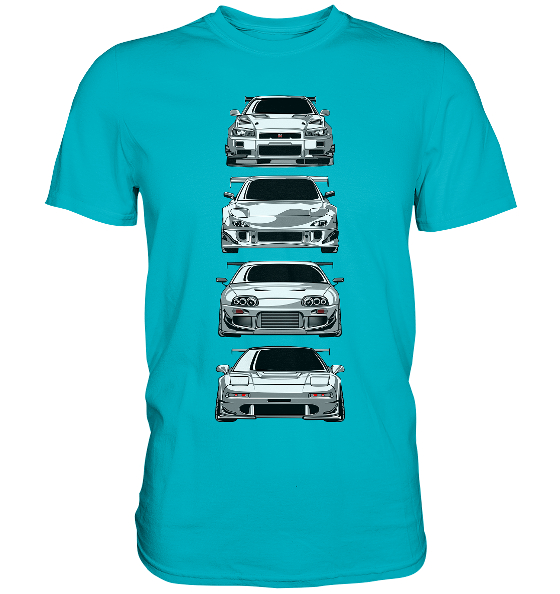 Black and White Legends - Premium Shirt - MotoMerch.de