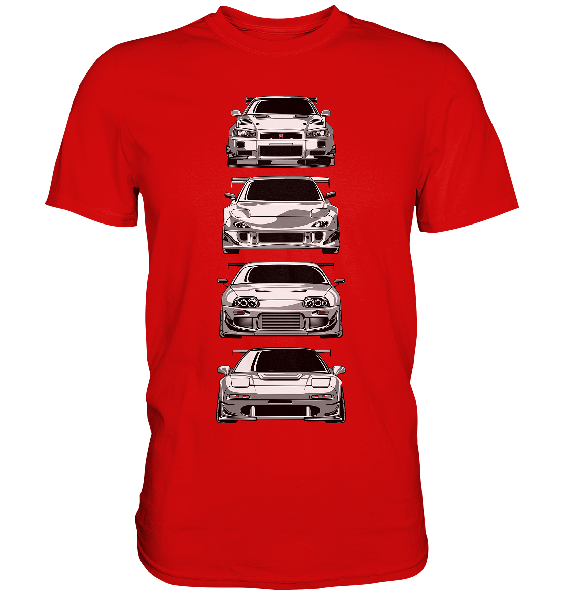 Black and White Legends - Premium Shirt - MotoMerch.de