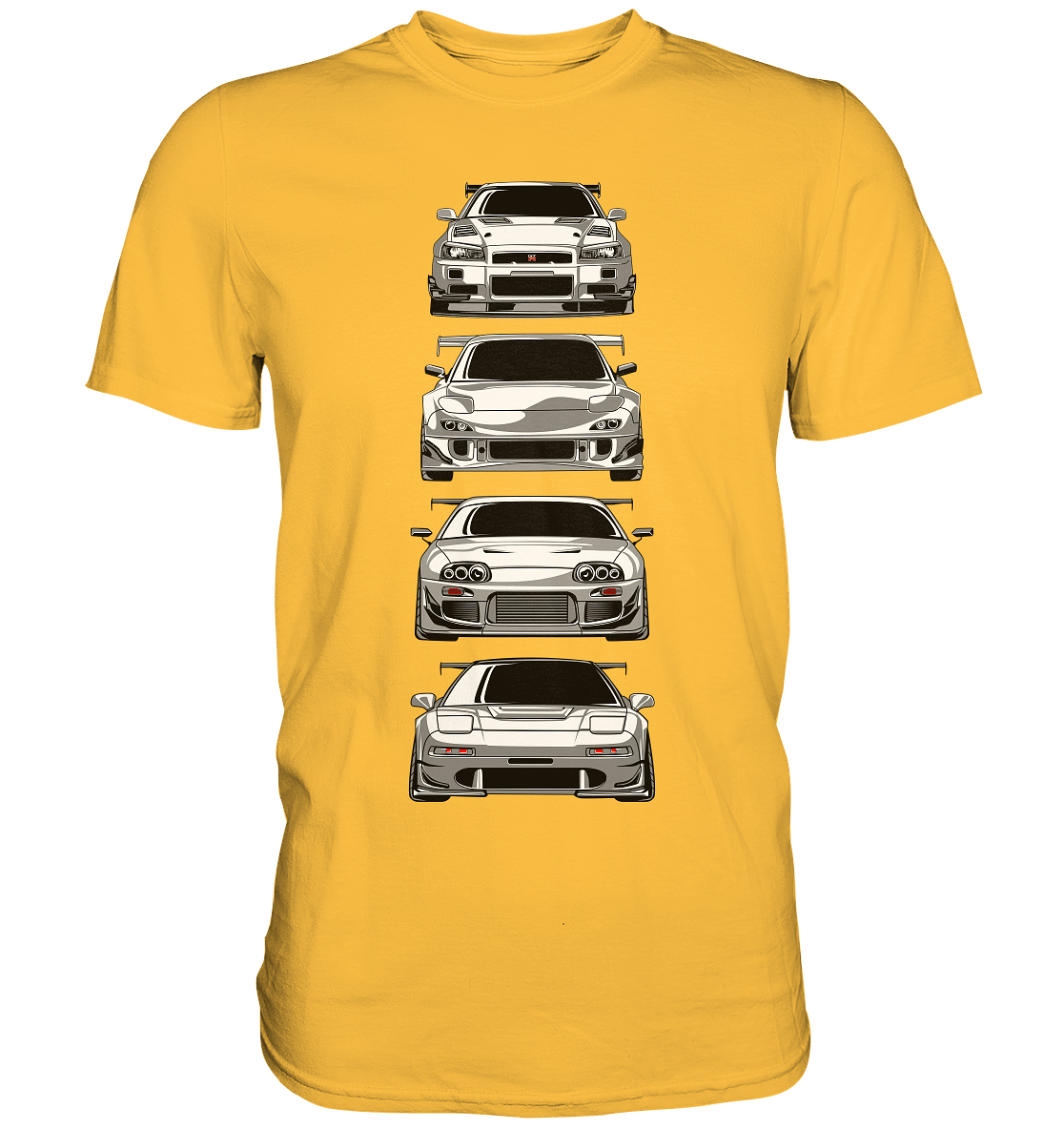 Black and White Legends - Premium Shirt - MotoMerch.de