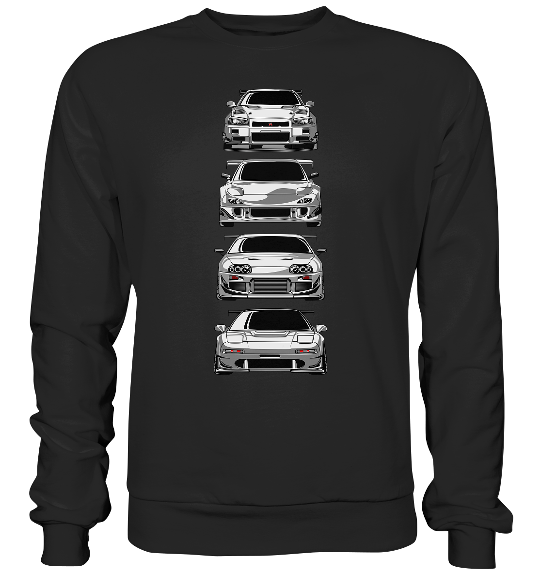 Black and White Legends - Premium Sweatshirt - MotoMerch.de