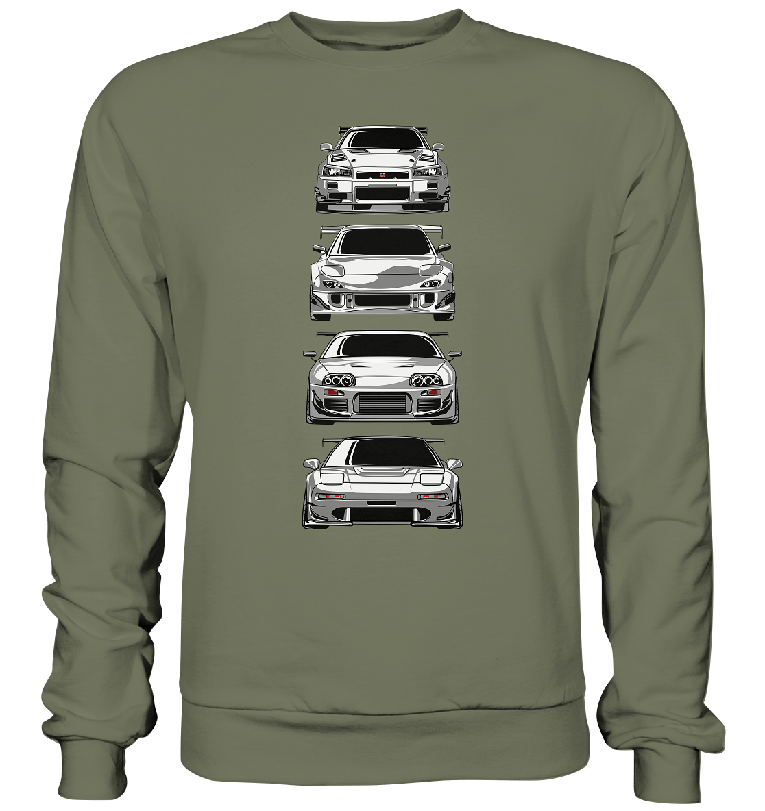 Black and White Legends - Premium Sweatshirt - MotoMerch.de
