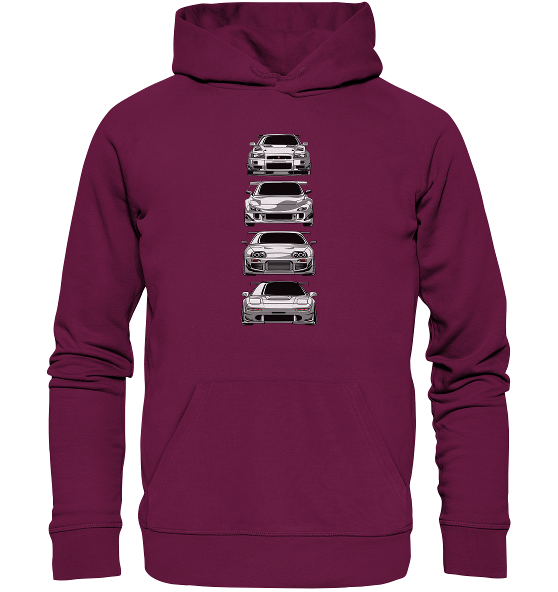 Black and White Legends - Premium Unisex Hoodie - MotoMerch.de