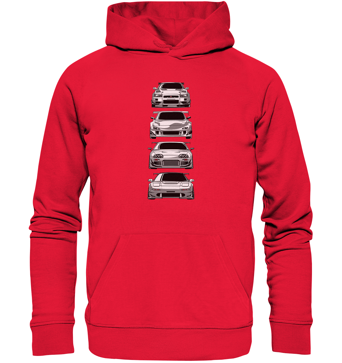 Black and White Legends - Premium Unisex Hoodie - MotoMerch.de