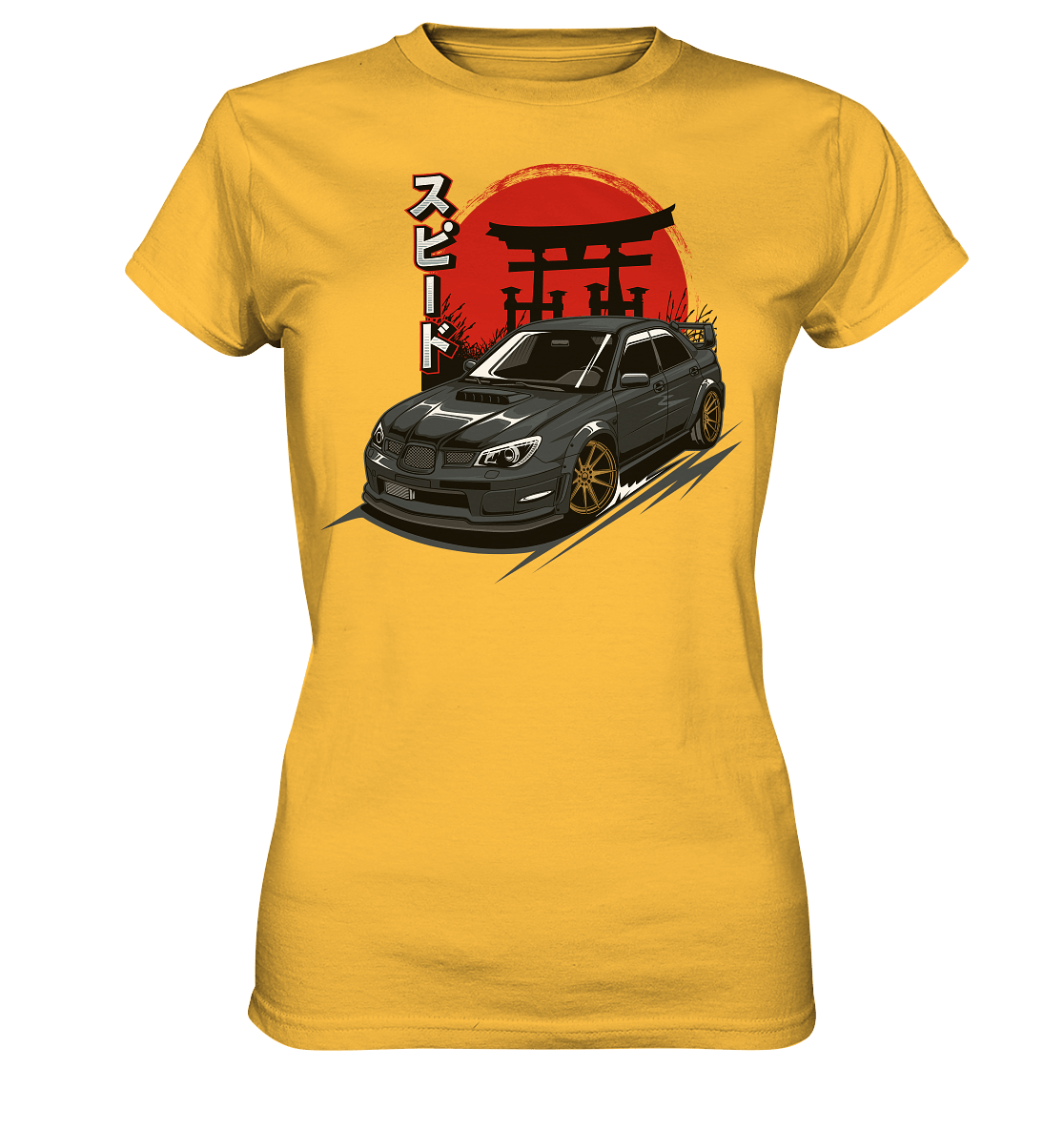 Black Hawkeye WRX STI - Ladies Premium Shirt - MotoMerch.de