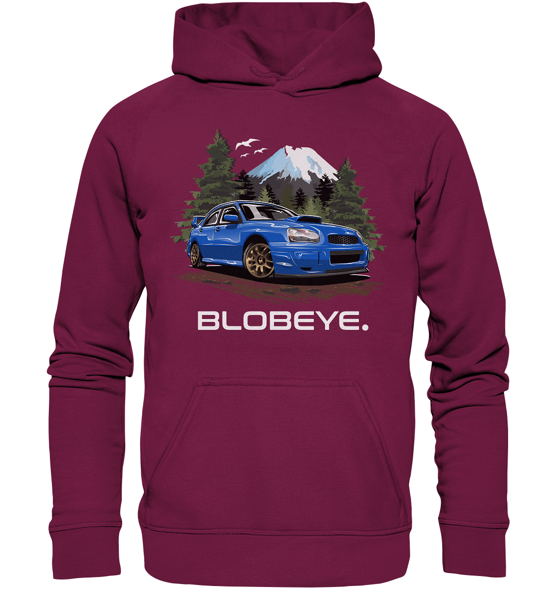 Blobeye Wrx Sti - Basic Unisex Hoodie - MotoMerch.de