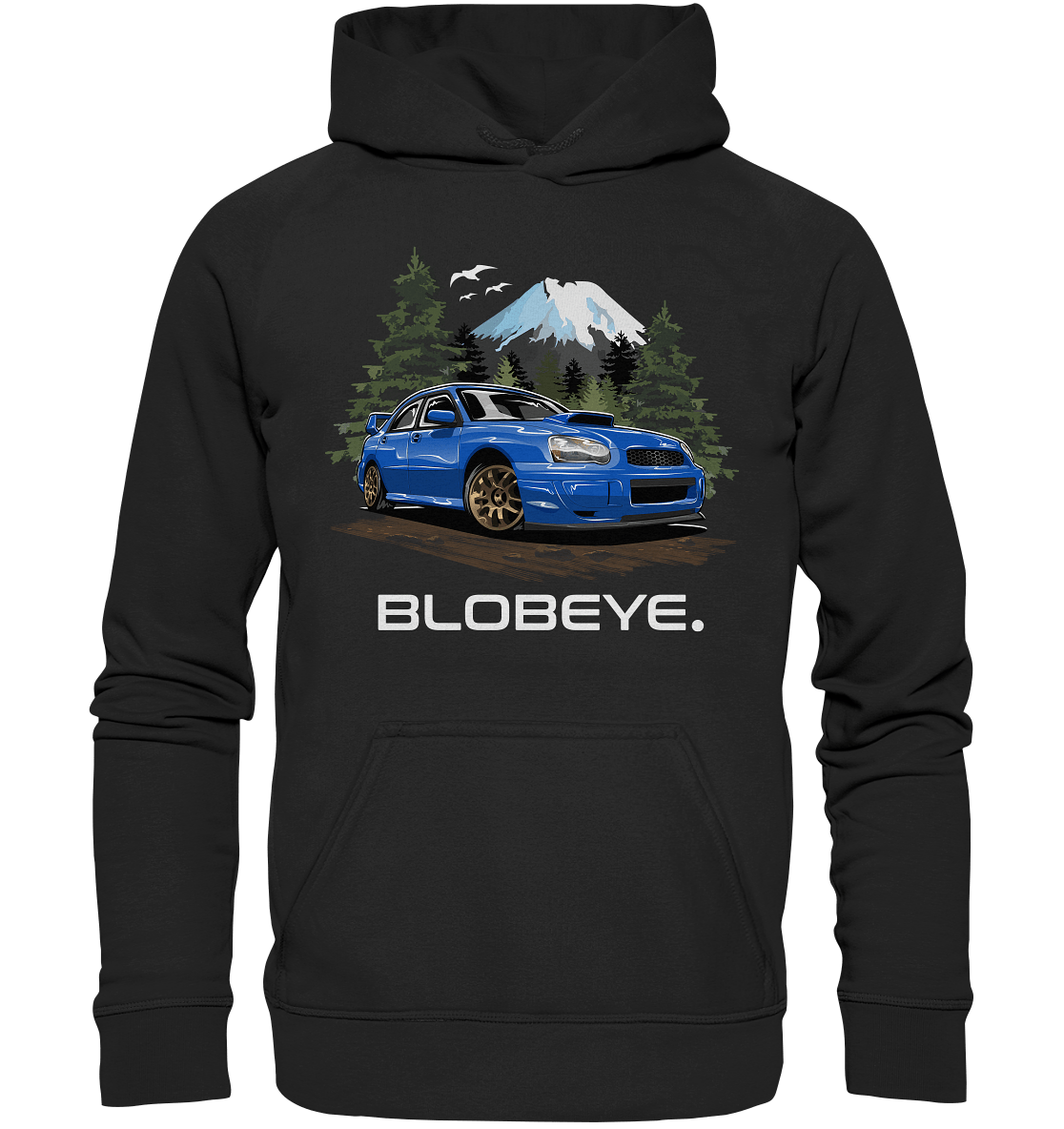 Blobeye Wrx Sti - Basic Unisex Hoodie XL - MotoMerch.de