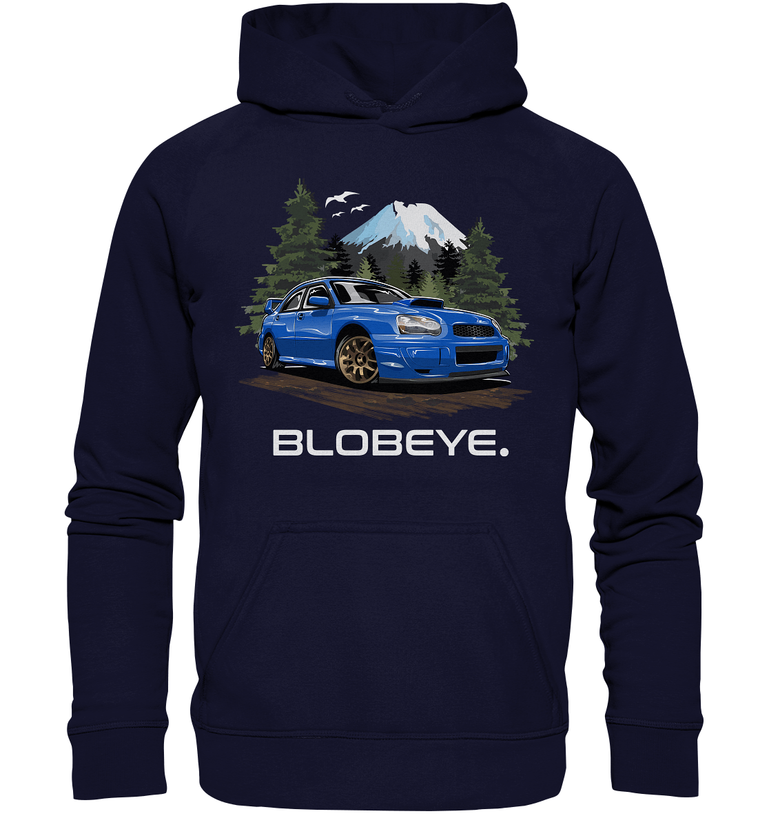 Blobeye Wrx Sti - Basic Unisex Hoodie XL - MotoMerch.de