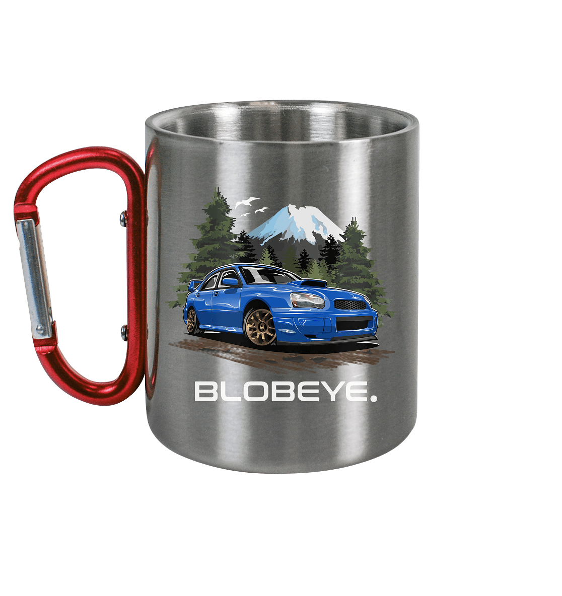 Blobeye Wrx Sti - Edelstahl Tasse - MotoMerch.de