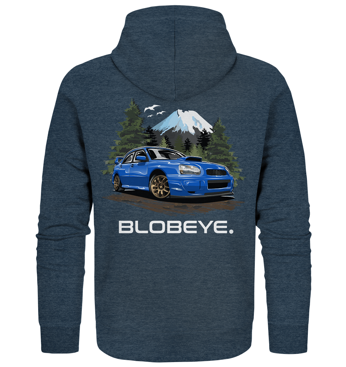 Blobeye Wrx Sti - Organic Zipper - MotoMerch.de