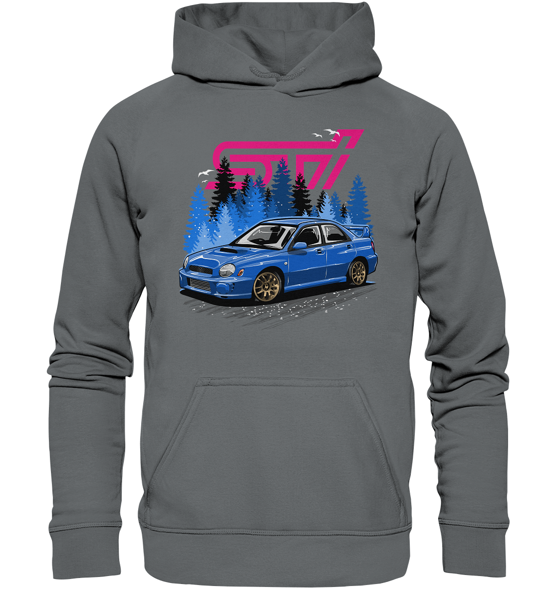 Bugeye Wrx Sti - Basic Unisex Hoodie - MotoMerch.de
