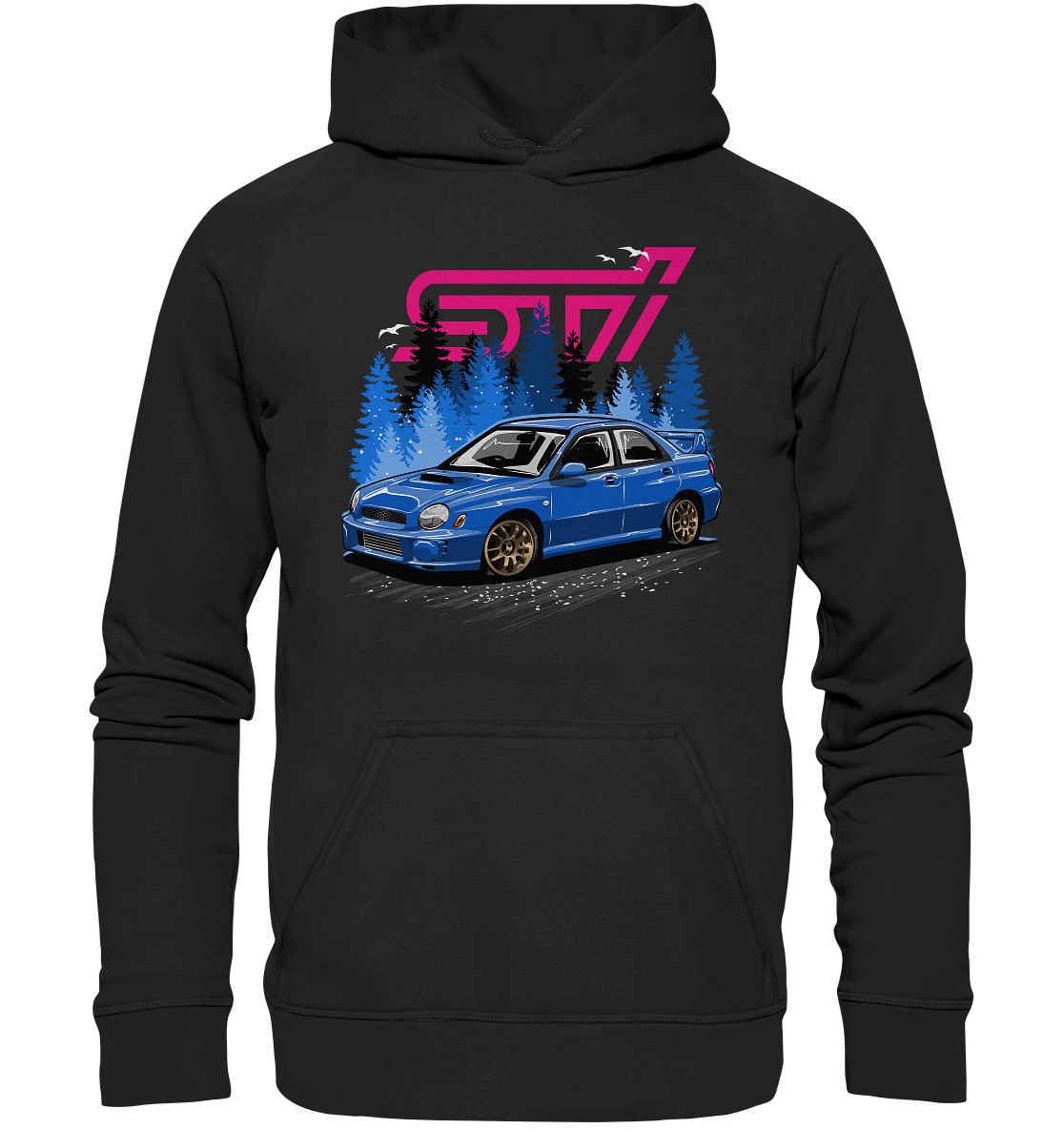 Bugeye Wrx Sti - Basic Unisex Hoodie - MotoMerch.de