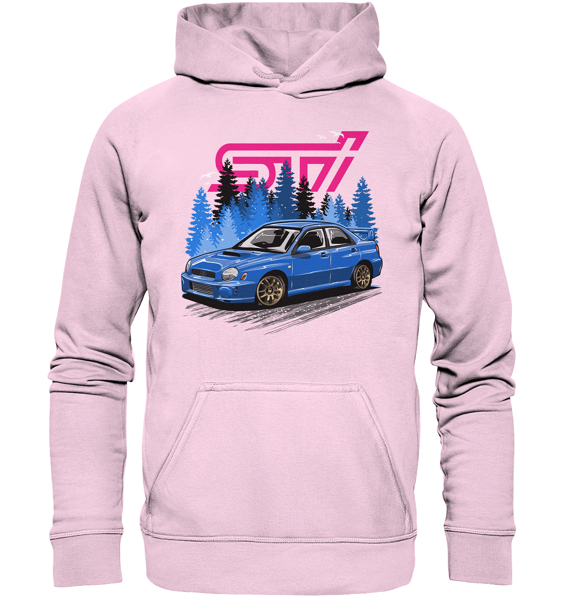Bugeye Wrx Sti - Basic Unisex Hoodie - MotoMerch.de