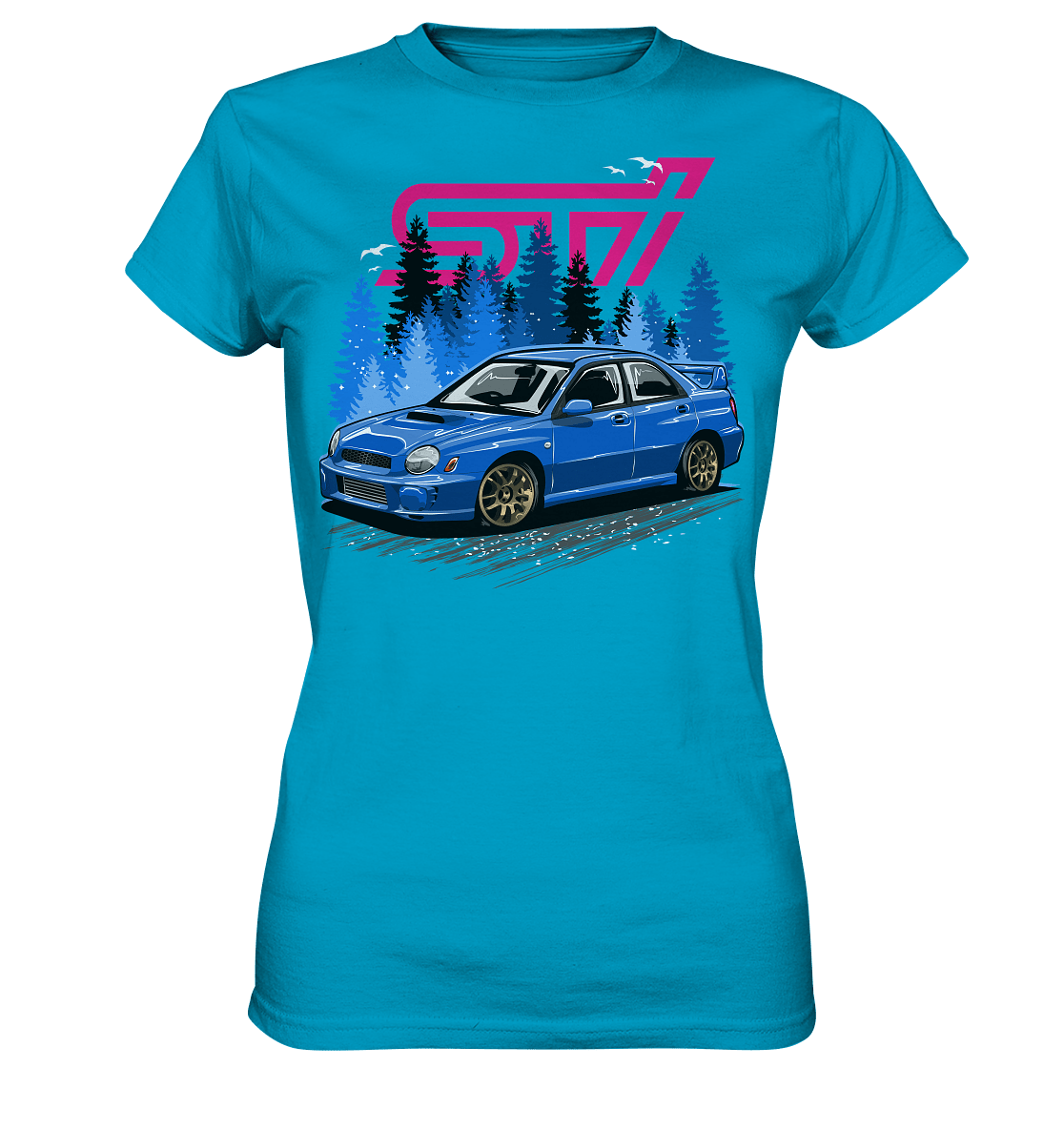 Bugeye Wrx Sti - Ladies Premium Shirt - MotoMerch.de