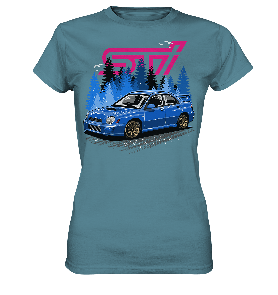 Bugeye Wrx Sti - Ladies Premium Shirt - MotoMerch.de