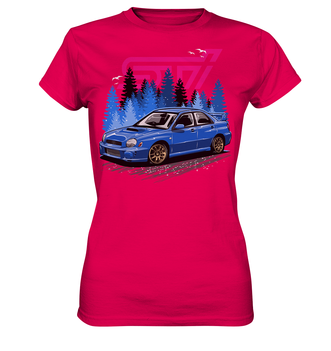Bugeye Wrx Sti - Ladies Premium Shirt - MotoMerch.de