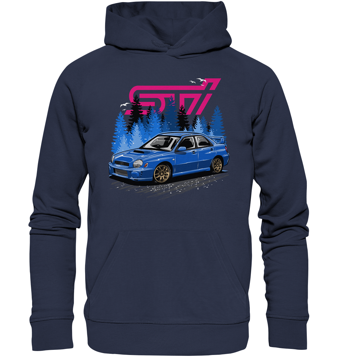 Bugeye Wrx Sti - Premium Unisex Hoodie - MotoMerch.de