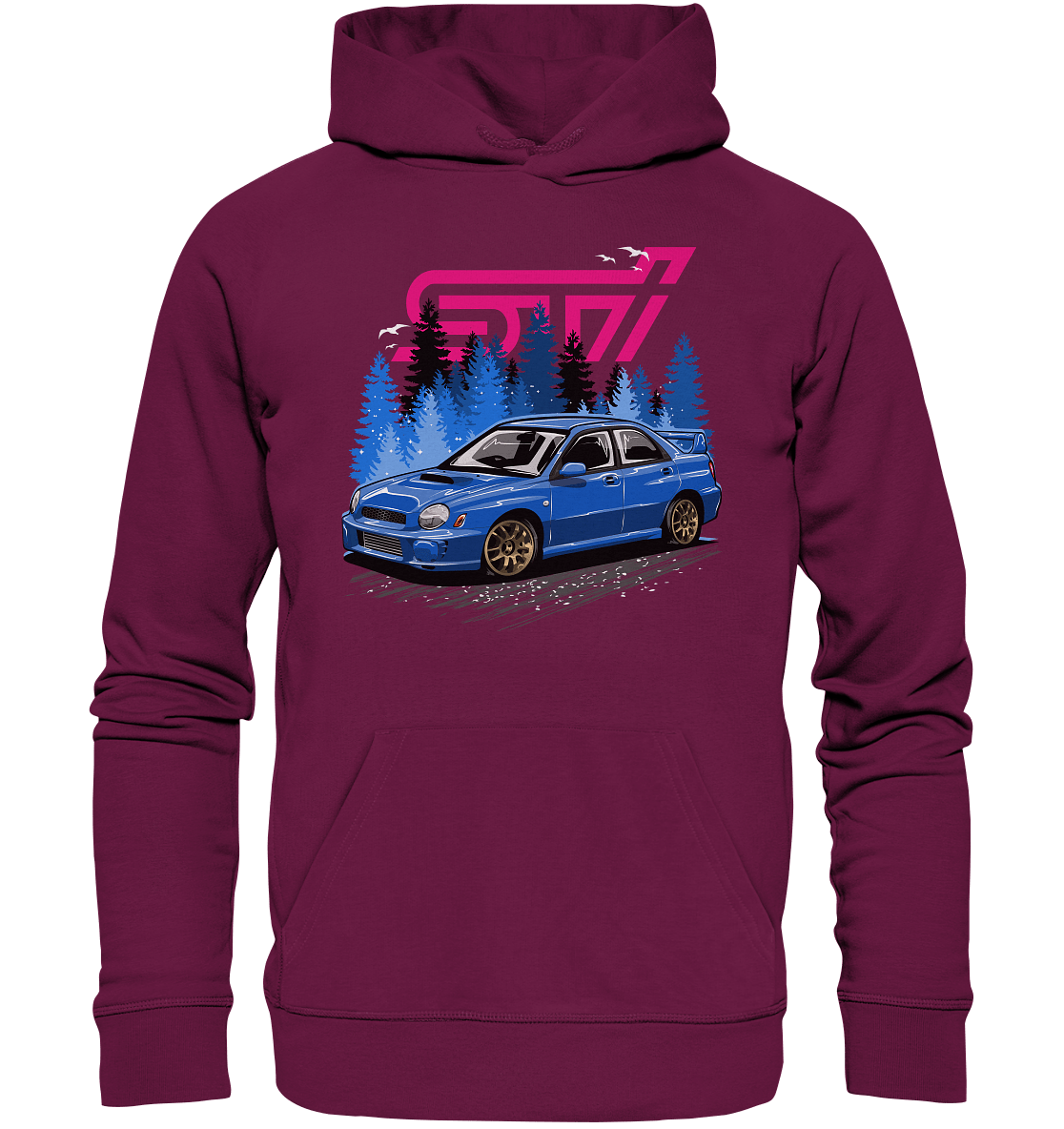 Bugeye Wrx Sti - Premium Unisex Hoodie - MotoMerch.de