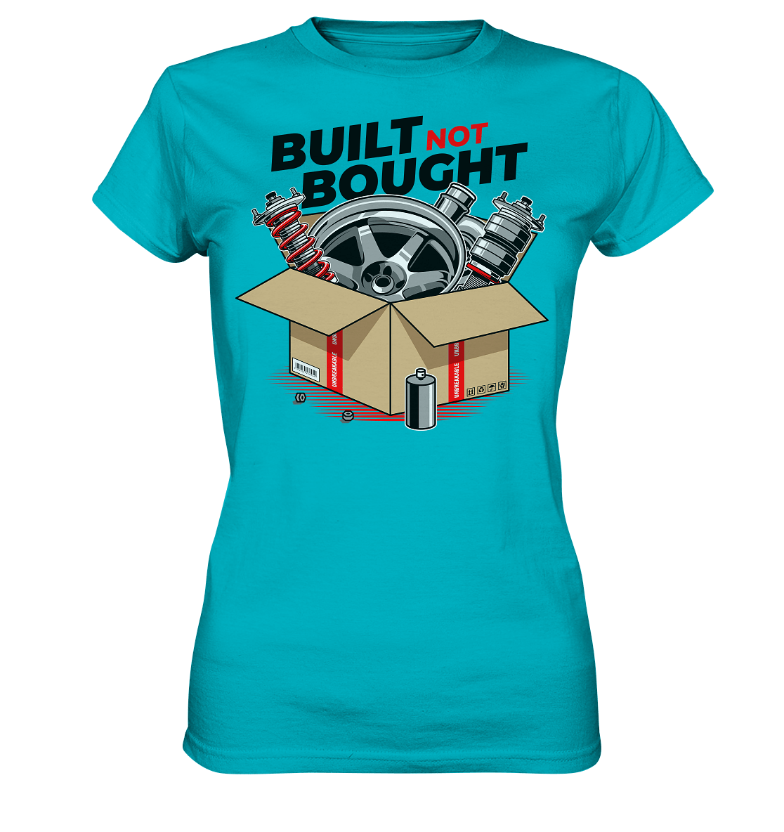 Built not Bought - Ladies Premium Shirt - MotoMerch.de