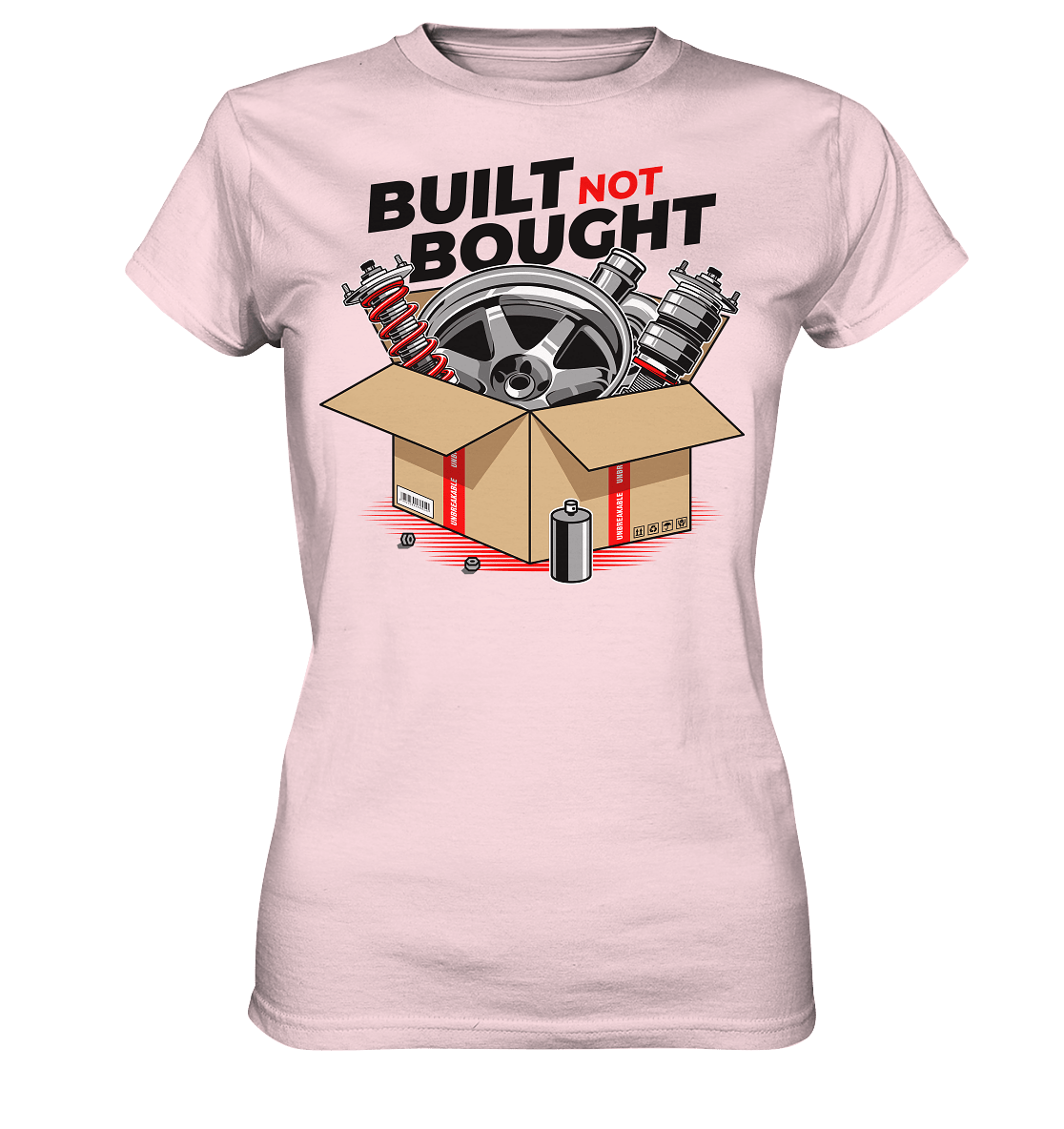 Built not Bought - Ladies Premium Shirt - MotoMerch.de