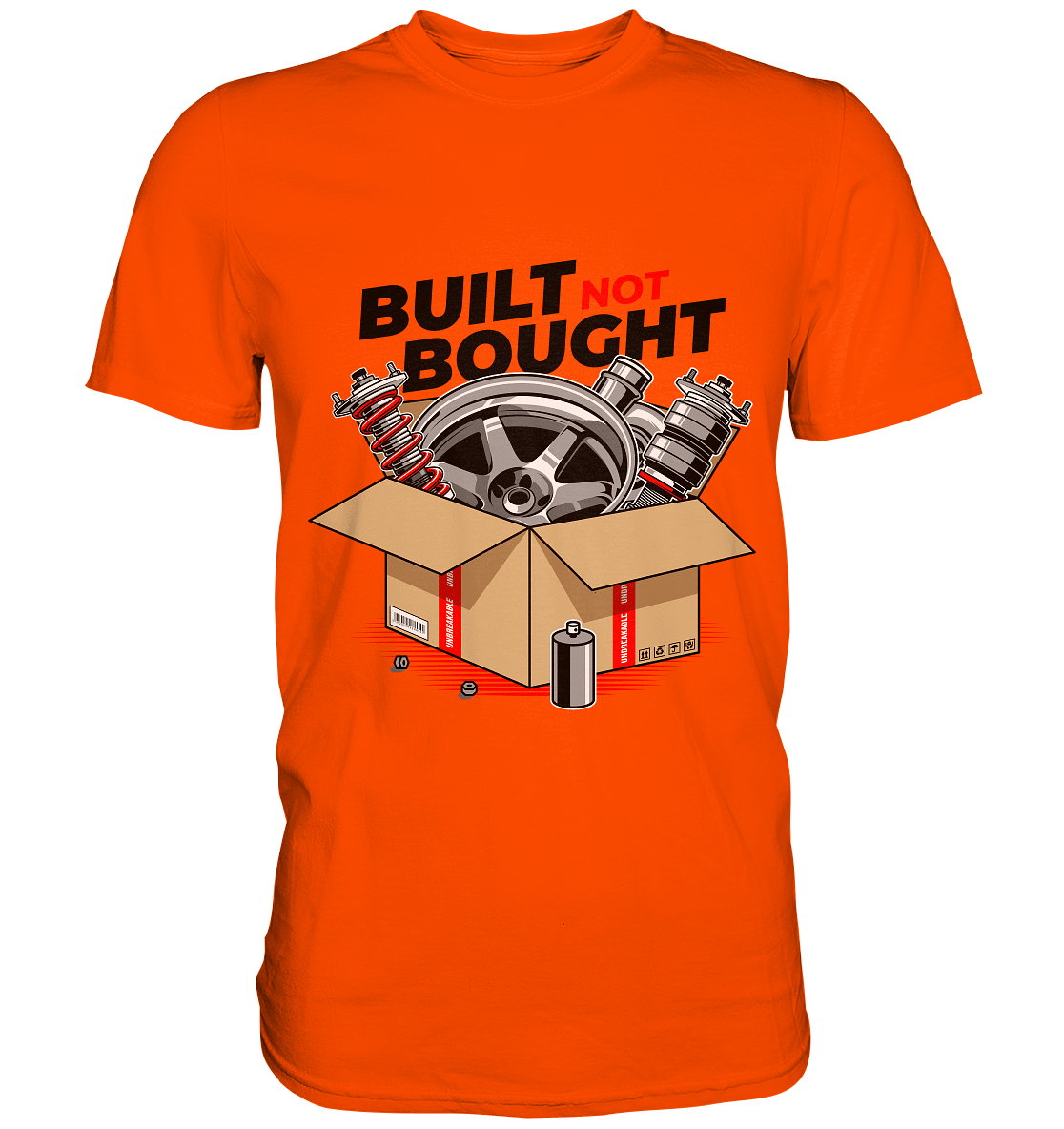 Built not Bought - Premium Shirt - MotoMerch.de