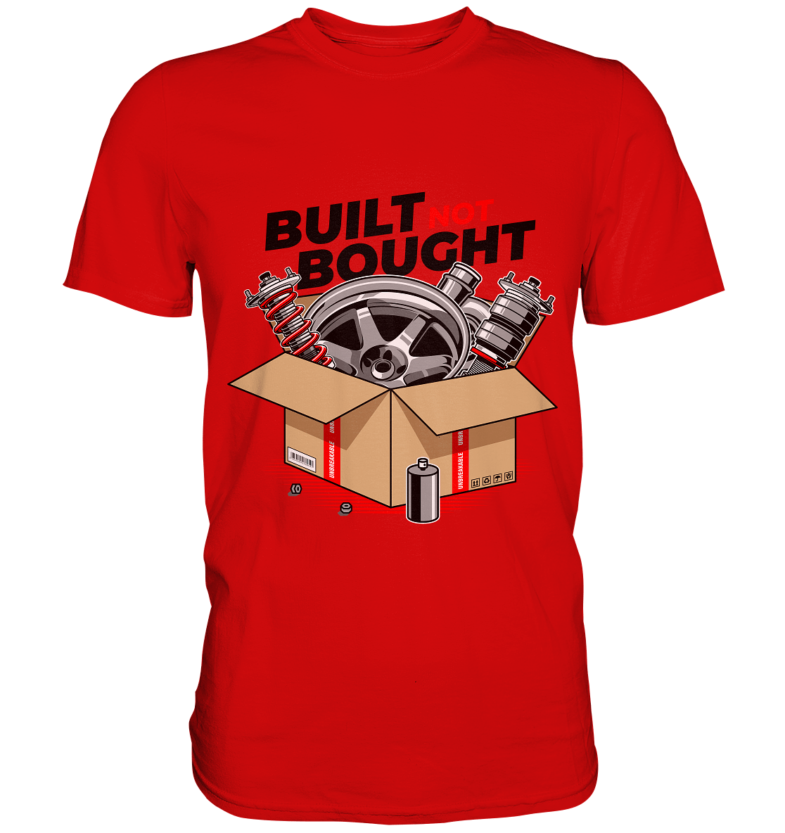 Built not Bought - Premium Shirt - MotoMerch.de