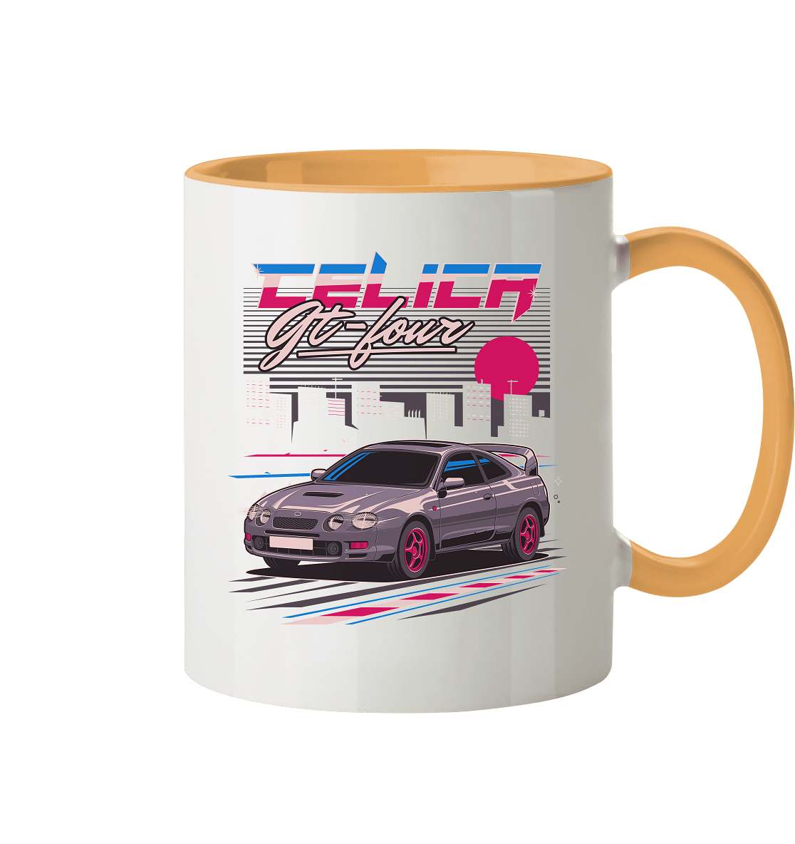 Celica GT4 - Tasse zweifarbig - MotoMerch.de