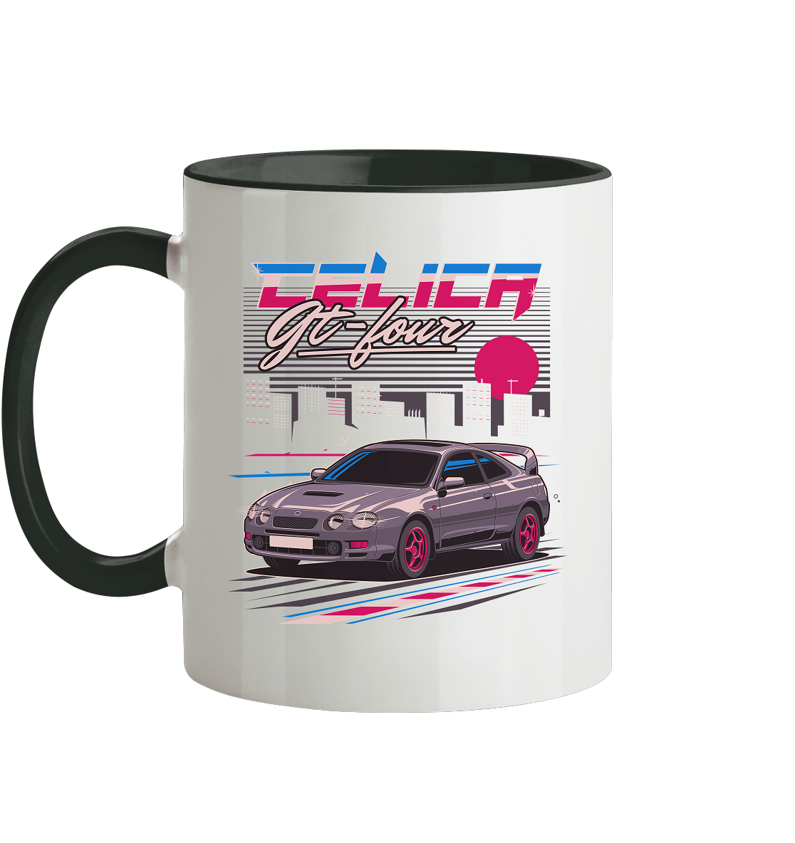 Celica GT4 - Tasse zweifarbig - MotoMerch.de