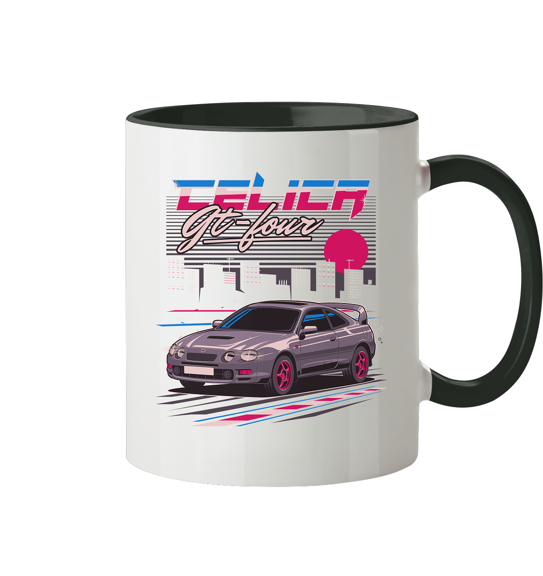 Celica GT4 - Tasse zweifarbig - MotoMerch.de