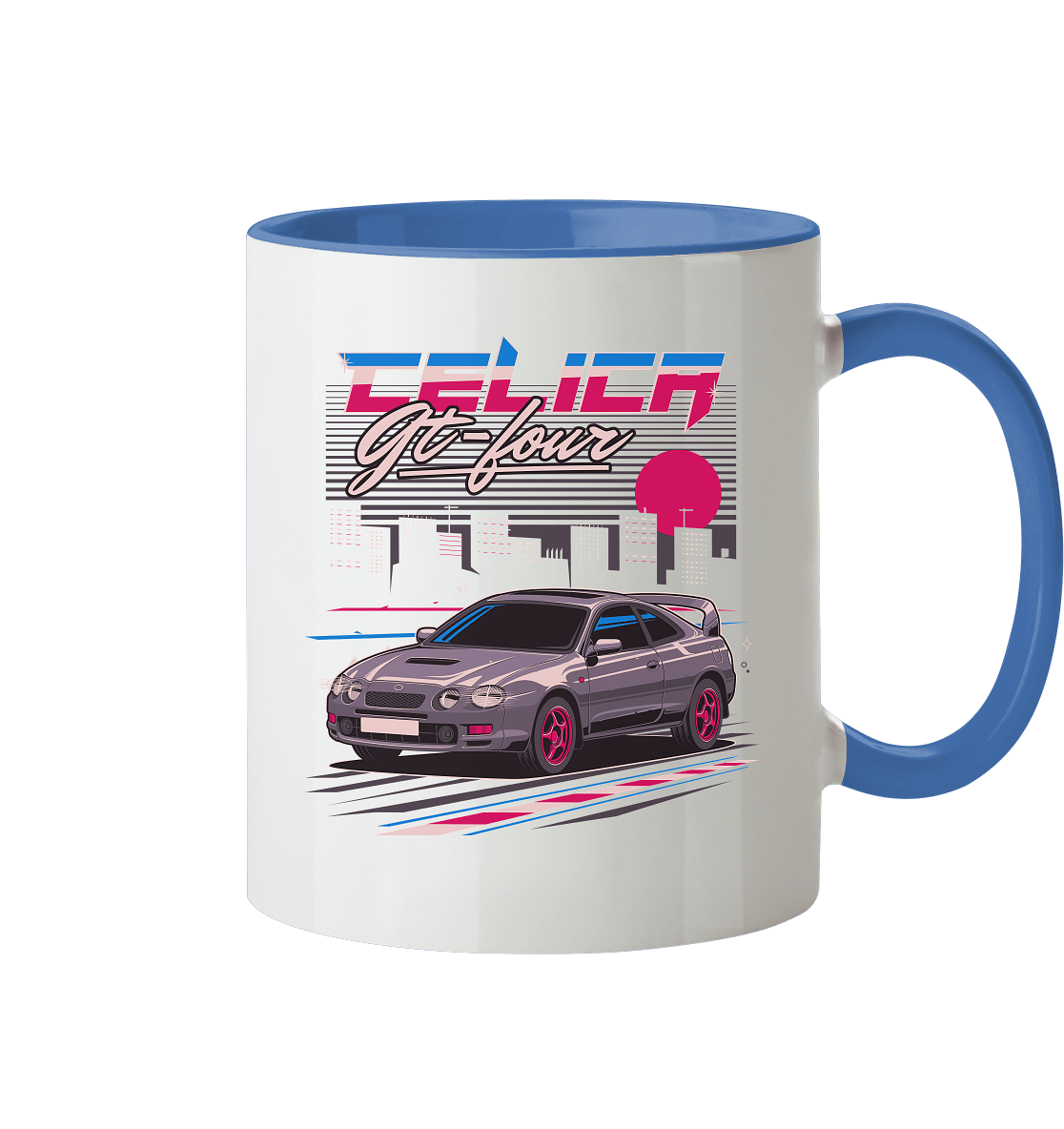 Celica GT4 - Tasse zweifarbig - MotoMerch.de