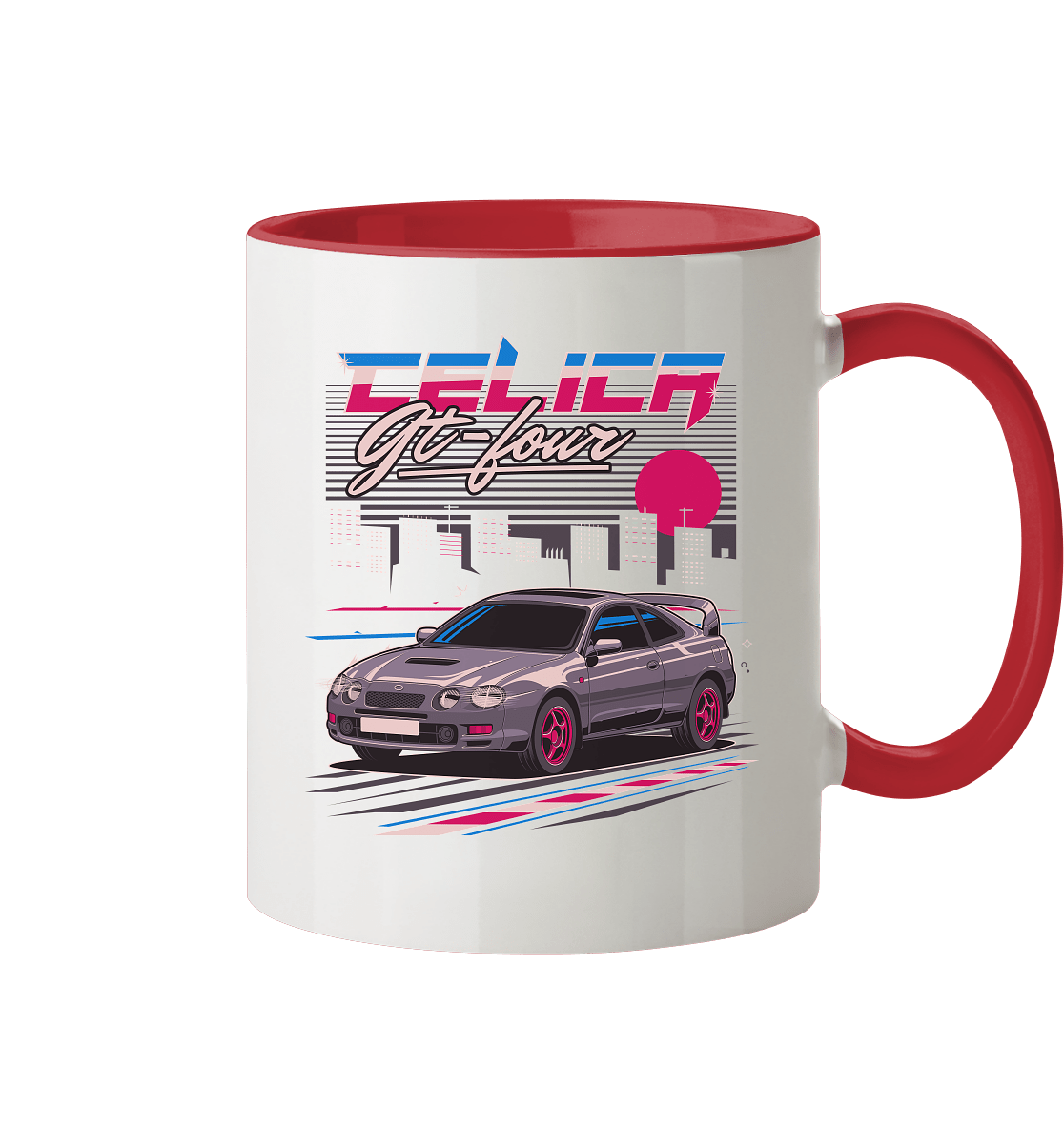 Celica GT4 - Tasse zweifarbig - MotoMerch.de