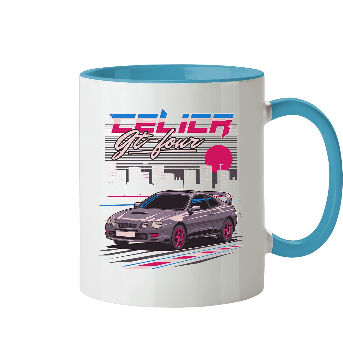 Celica GT4 - Tasse zweifarbig - MotoMerch.de