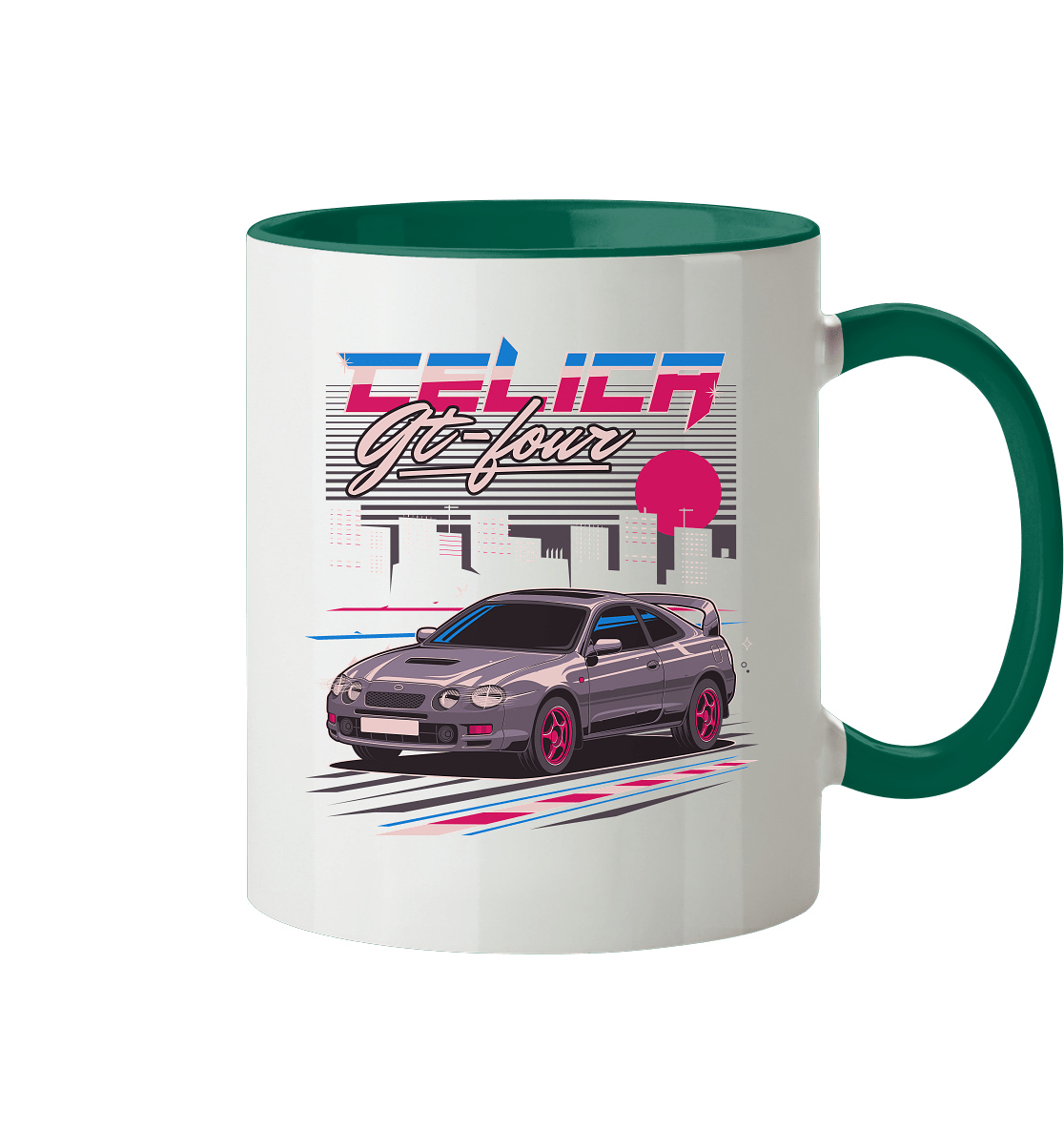 Celica GT4 - Tasse zweifarbig - MotoMerch.de
