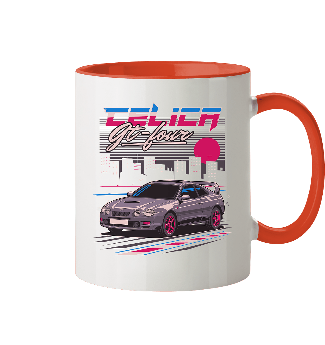 Celica GT4 - Tasse zweifarbig - MotoMerch.de