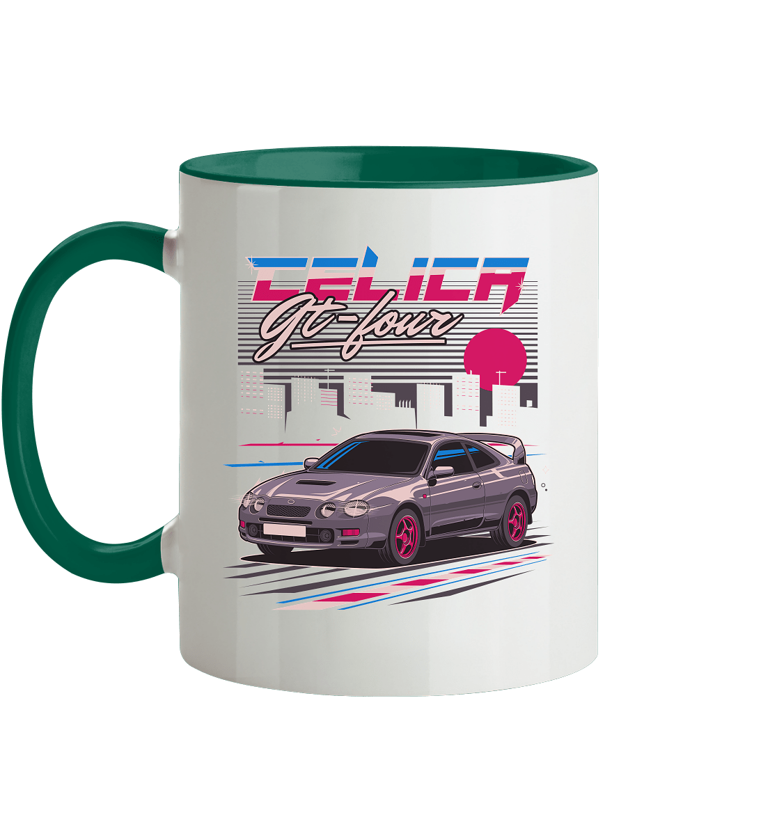 Celica GT4 - Tasse zweifarbig - MotoMerch.de