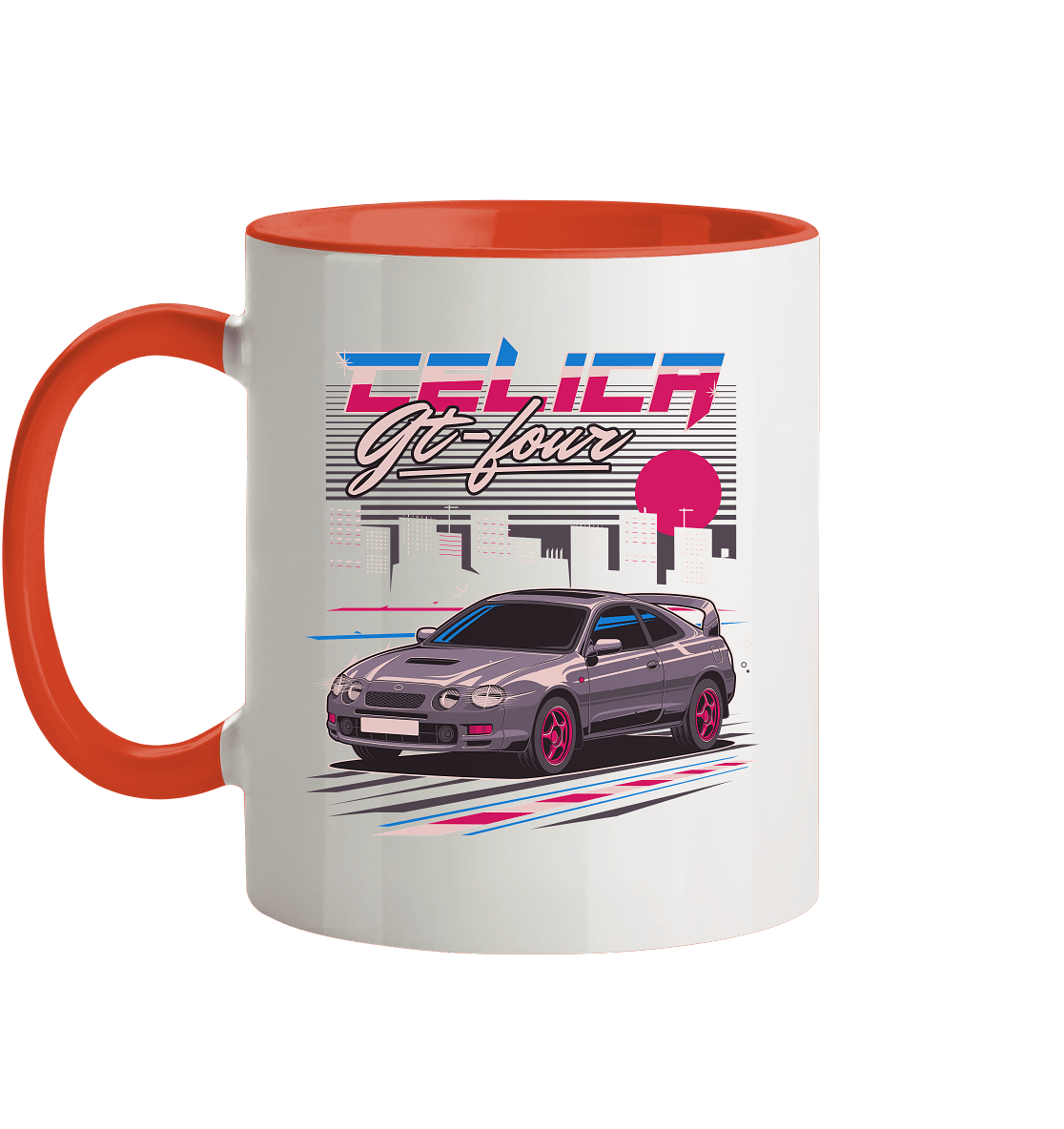 Celica GT4 - Tasse zweifarbig - MotoMerch.de