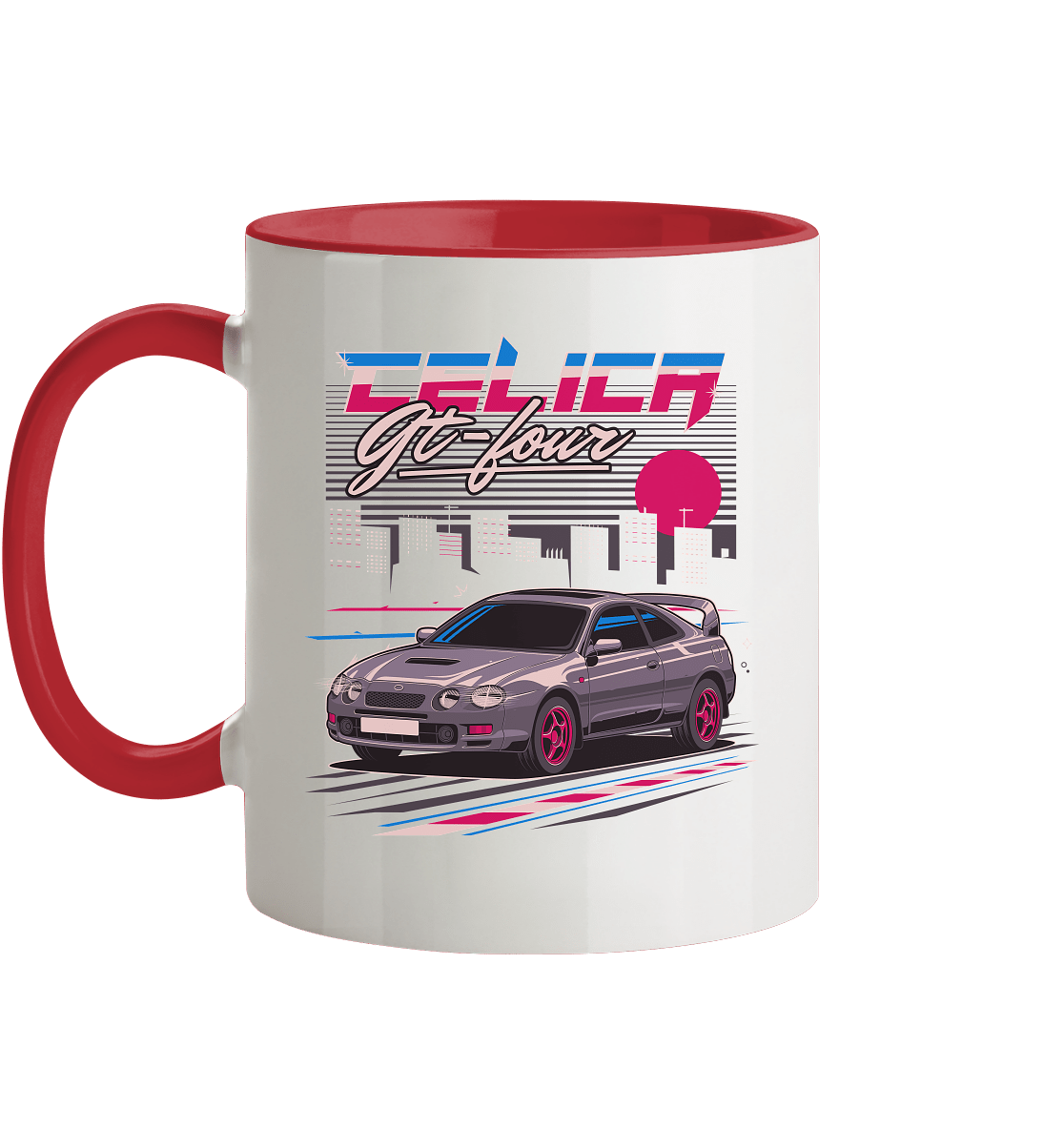 Celica GT4 - Tasse zweifarbig - MotoMerch.de